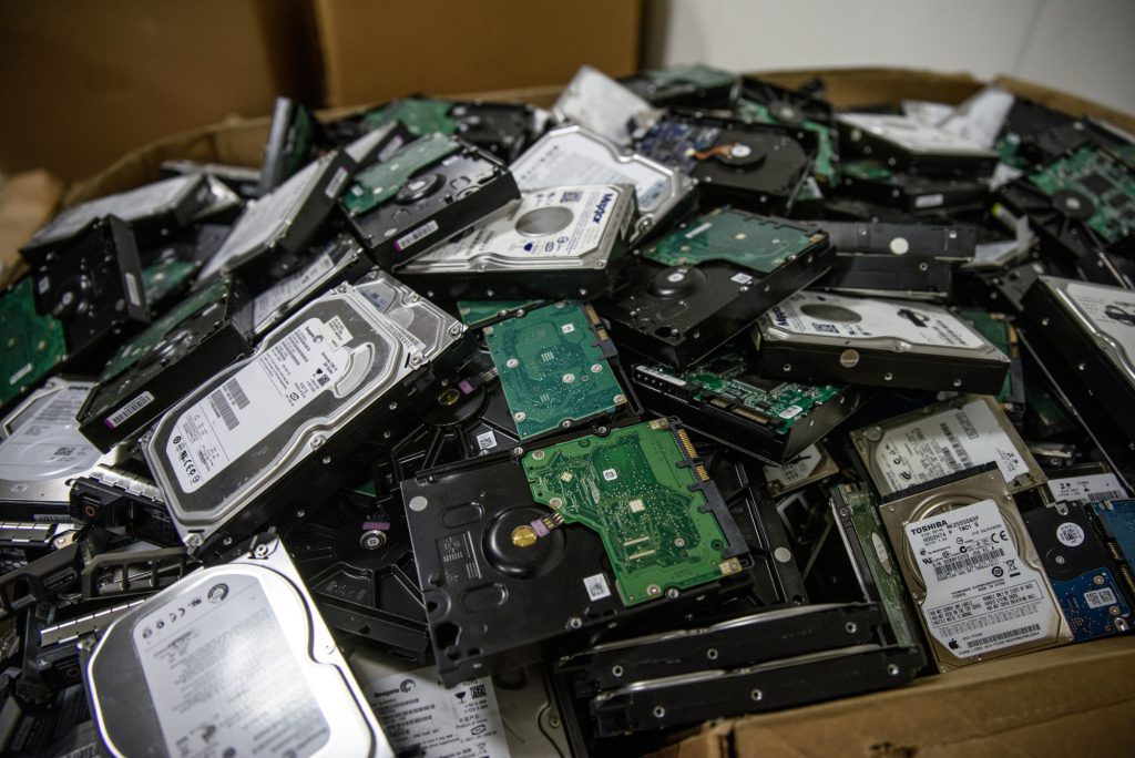 IT Asset Disposition (ITAD) Services with pulverization - CyberCrunch