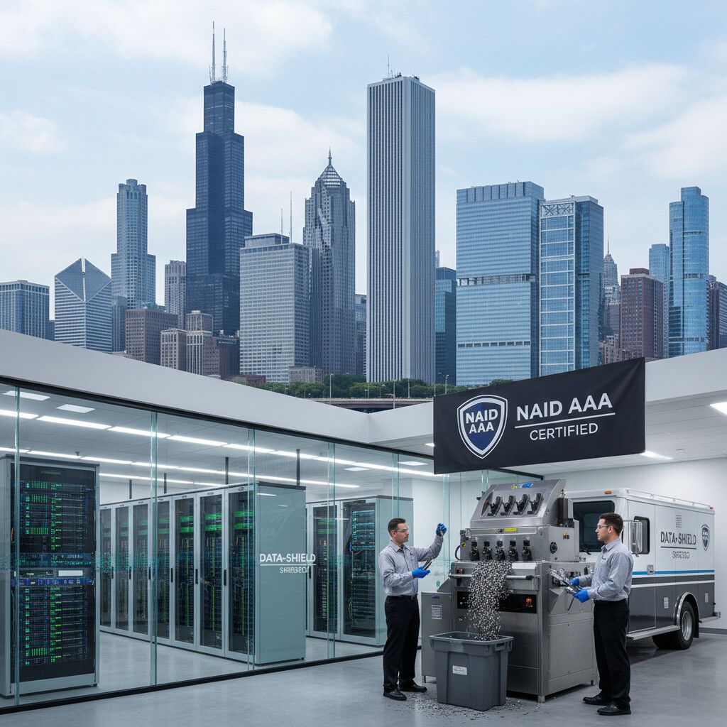 Professional hard drive shredding services